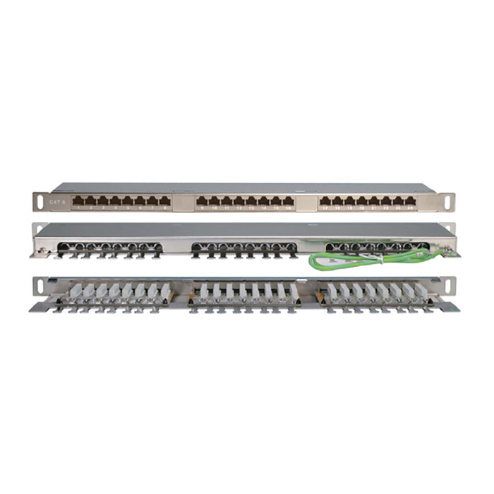 Hyperline pphd-19-24-8p8c-c6-sh-110d, патч-панель