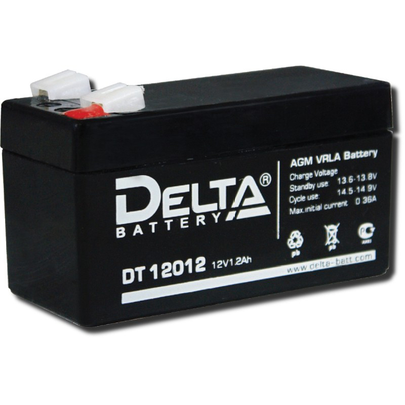 Delta dt 12012, аккумулятор герметичный