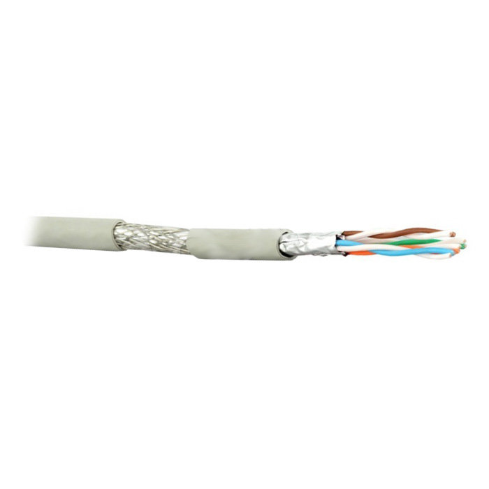 Hyperline sstp4-c8-solid-indoor-lszh, кабель витая пара