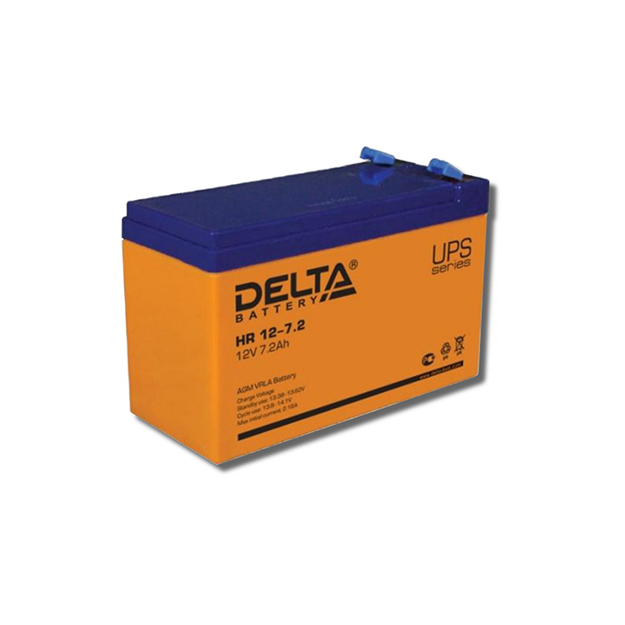 Delta hr12-7.2, аккумулятор герметичный