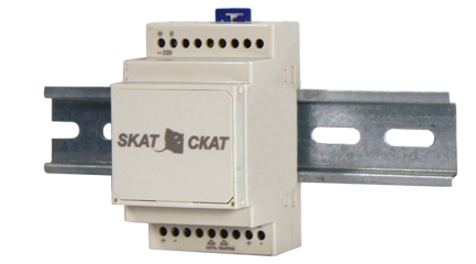 Skat-12-1.0-din, источник вторичного электропитания резервированный