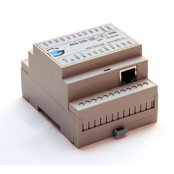 Acs-103-ce-din (м), контроллер скуд