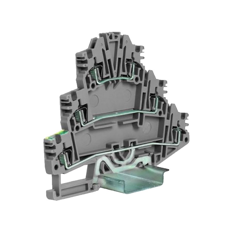 Дкс / dkc zhl200gr hld.2/gr, зажим пружинный трех-уровневый