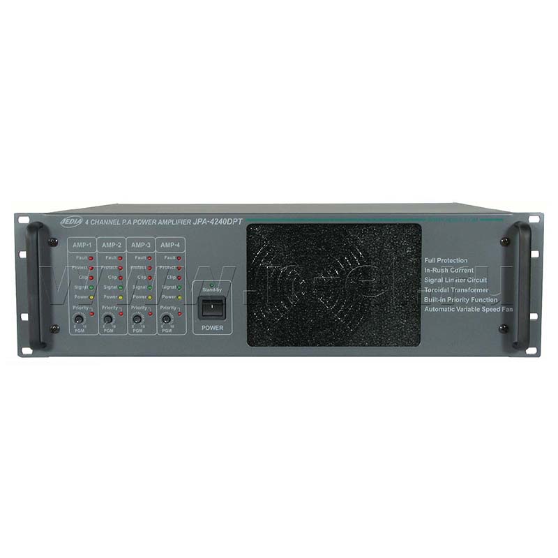 Jpa-4120dpt, усилитель мощности четырёхканальный