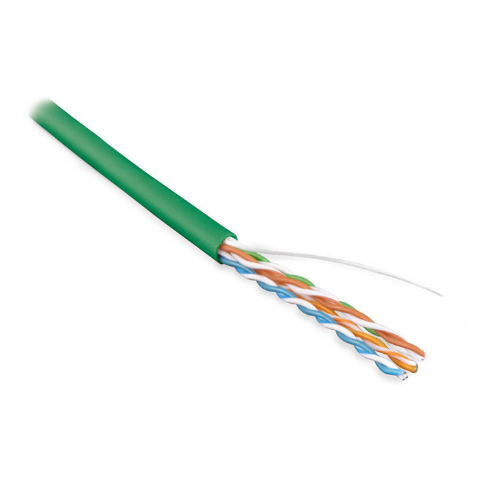 Hyperline uutp4-c5e-s24-in-pvc-gn-305, кабель витая пара