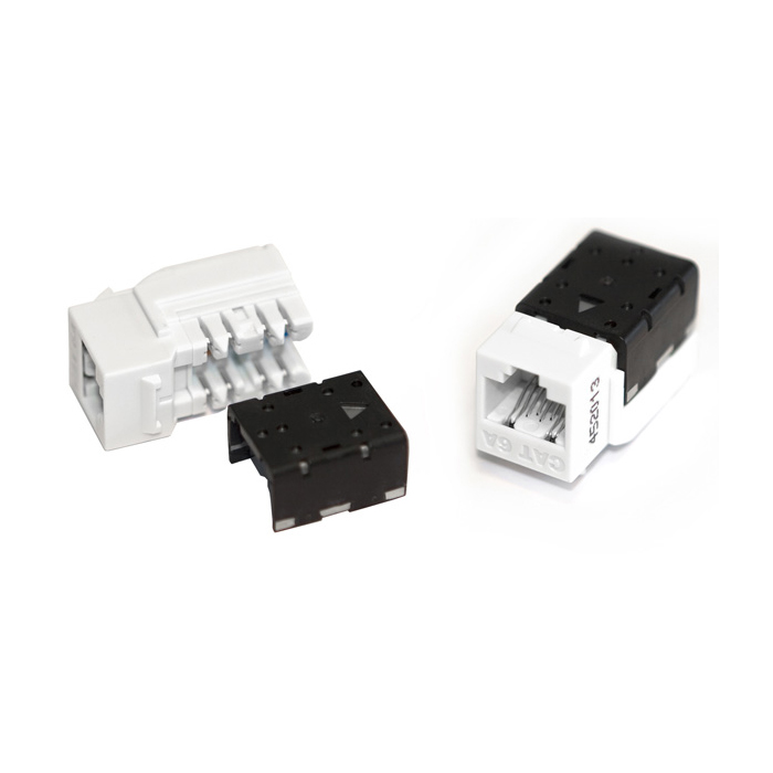 Hyperline kjne-8p8c-c6-90-wh, вставка