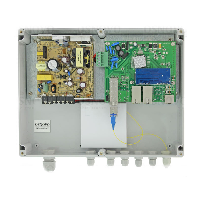 Sw-40501/wc, уличный poe коммутатор