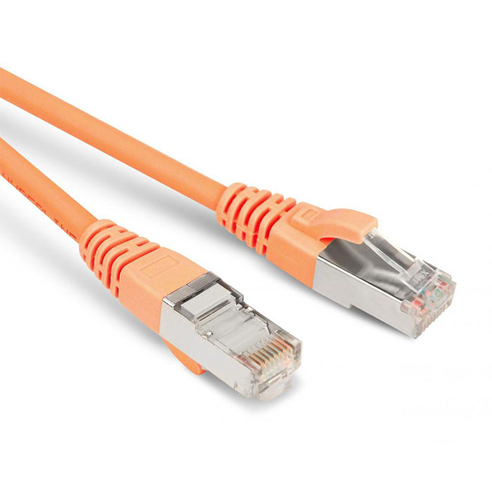Hyperline pc-lpm-sftp-rj45-rj45-c5e-0.5m-lszh-or, патч-корд