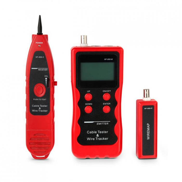 Hyperline hl-868, тестер кабельный