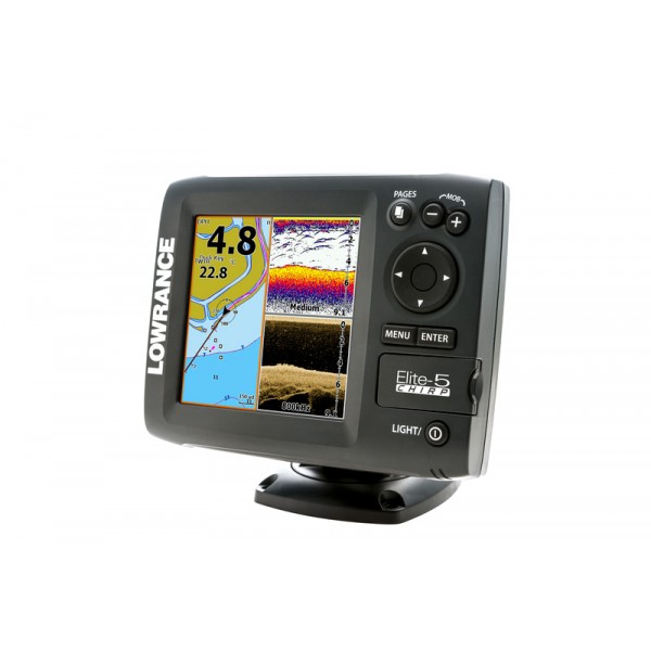 Lowrance elite-5 chirp 50/200