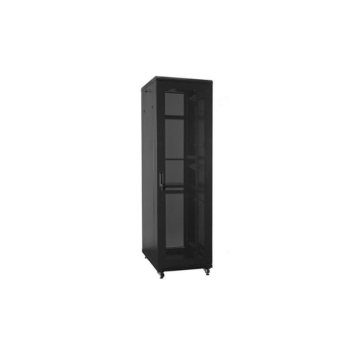 Hyperline ttc-3768-sr-ral9004, шкаф напольный
