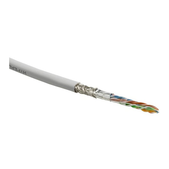 Hyperline futp4-c5e-p26-in-lszh-gy-305, кабель витая пара
