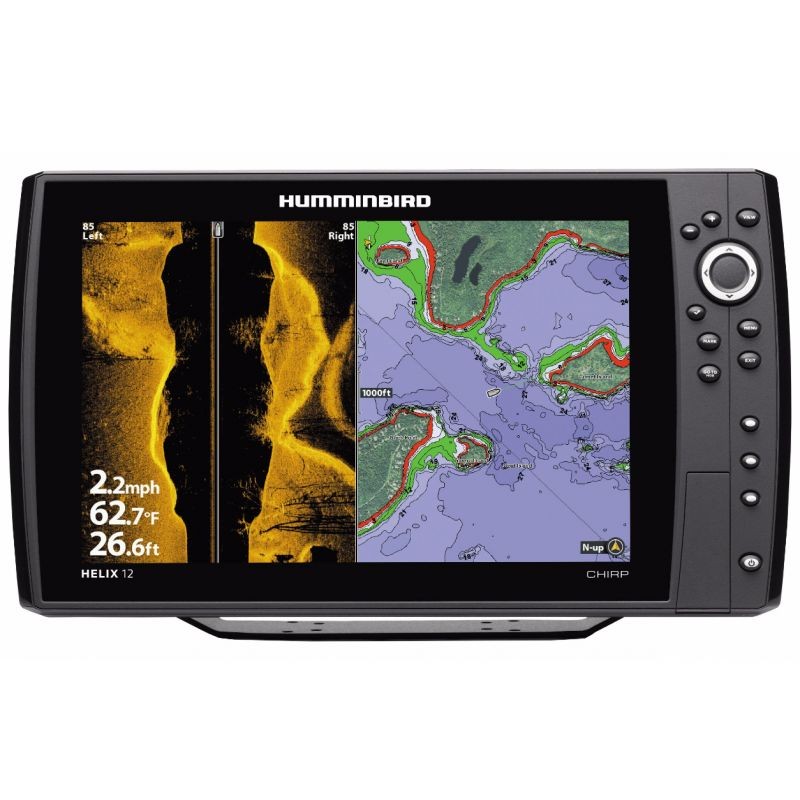 Humminbird helix 12x chirp si GPS