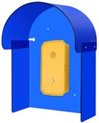 Антивандальная таксофонная кабина WTALK-X1003, IP65